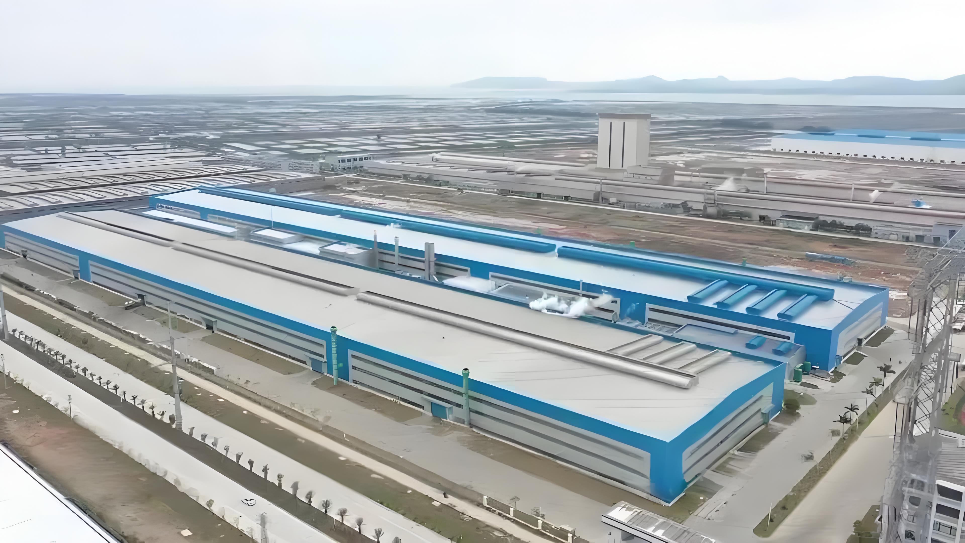 YONGJIN Guangdong production base aerial view in Yangjiang Port Industrial Park