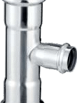 Stainless Steel Pressed Pipe Fittings – Hydraulic Couplings, Tees, Elbows | EN 10312 Certified Grooved/Threaded Connections for Industrial Piping Systems