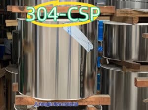 EN1.4301 Thin Strip SUS304-CSP Stainless Spring Steel  Strip X5CrNi18-10