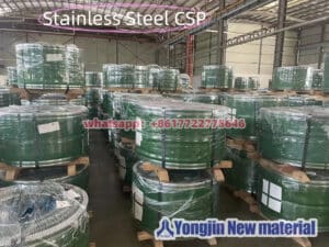 SUS304-CSP Stainless Spring Steel Strip EN1.4301 Thin Strip 1/2H 3/4H Full hard manufacture stockist