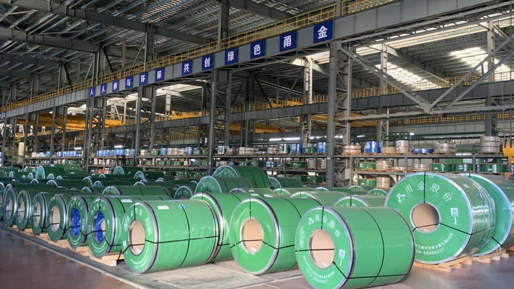 YJGF Stainless steel stock in factory